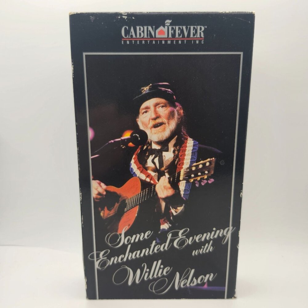 Some Enchanted Evening With Willie Nelson VHS 1989 Cabin Fever Entertainment Inc